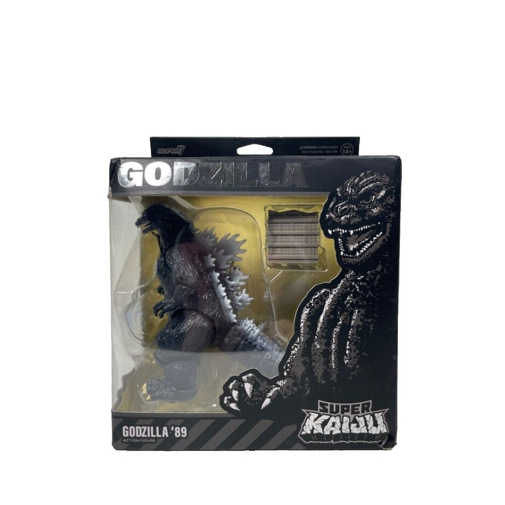 Super7 Toho Deluxe Super Kaiju Godzilla '89 Action Figure Exclusive DAMAGED BOX